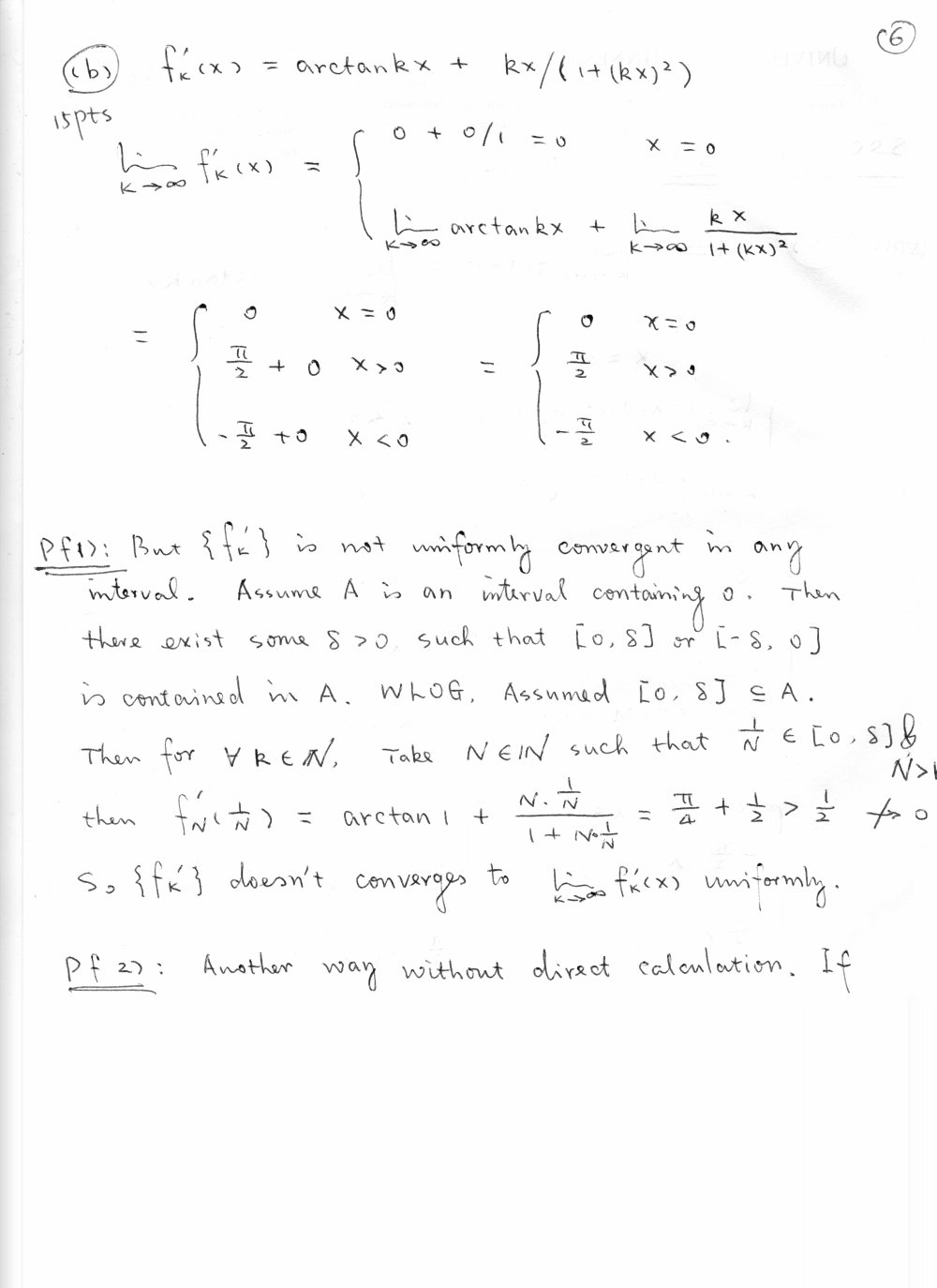 Calculus 1 homework problems