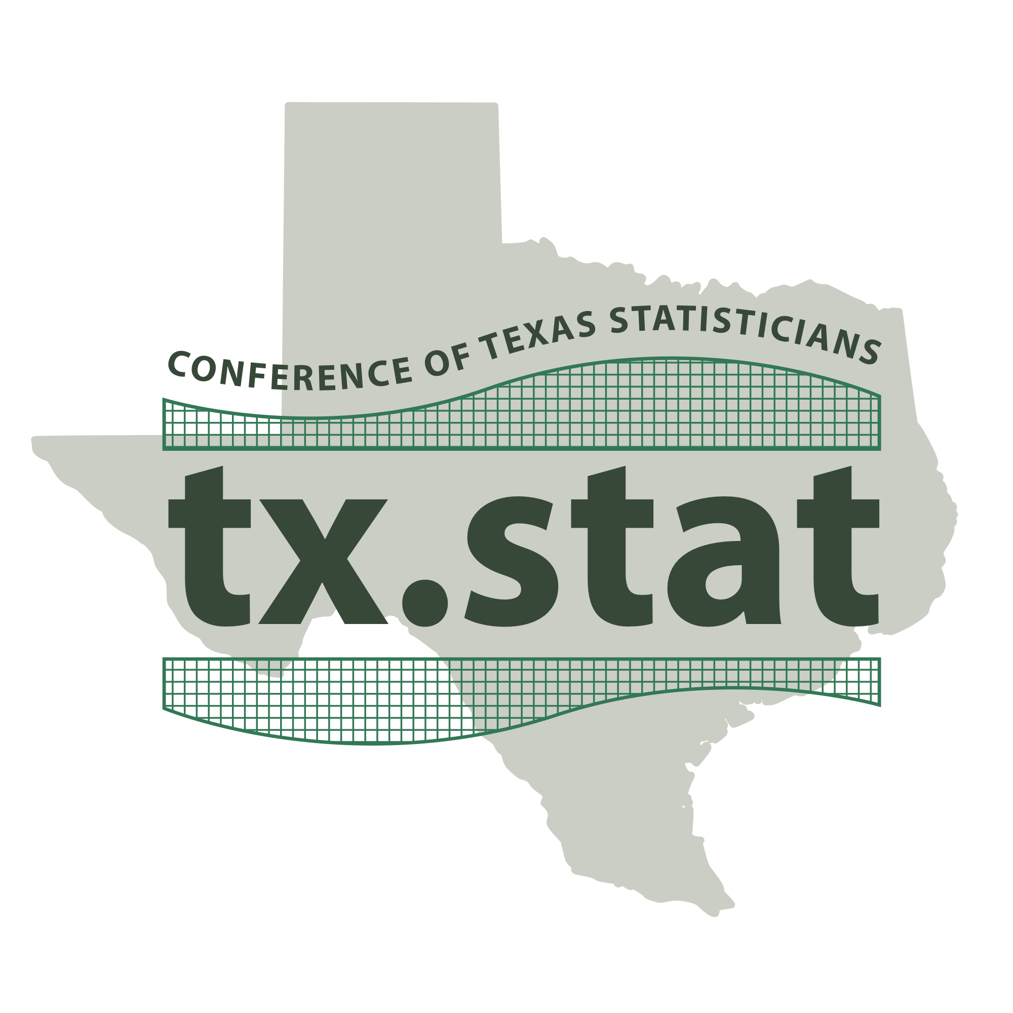 Conference of Texas Statisticians 2021 — circular logo with star motif