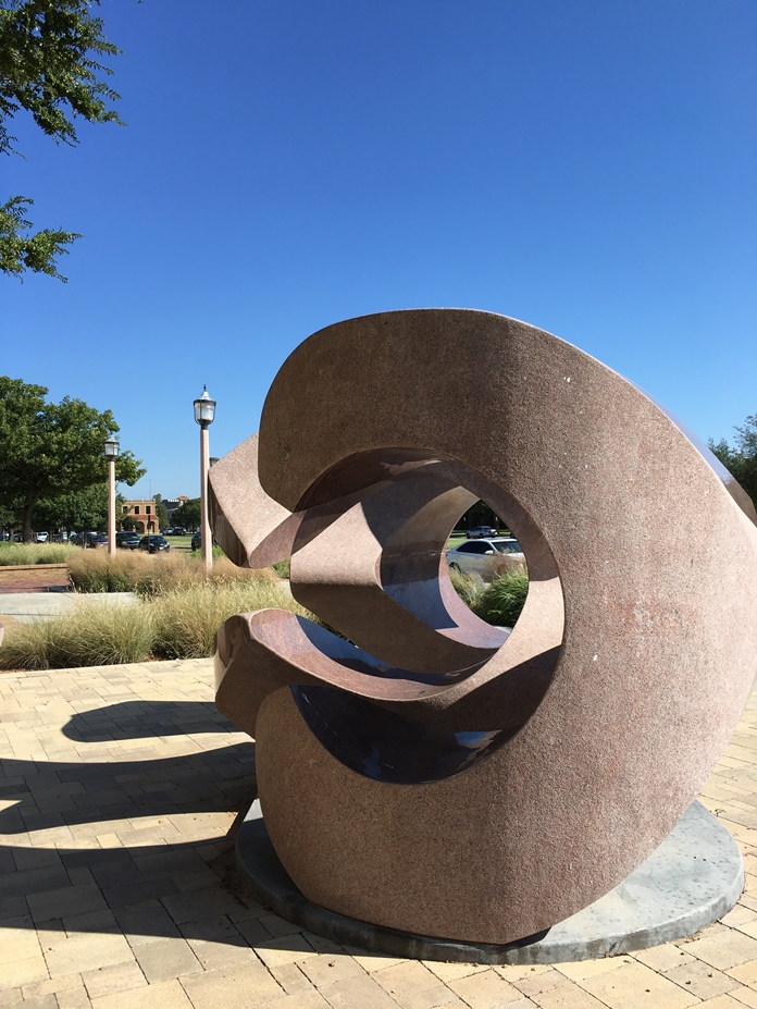 front of Maddox Engineering Research Center north of Math