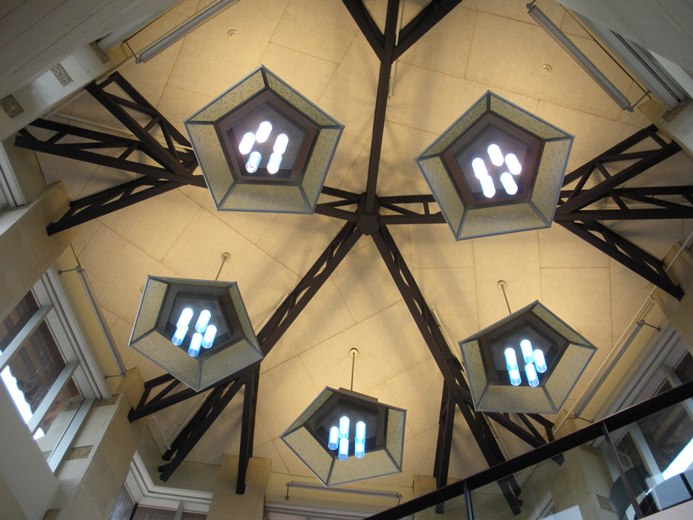 ceiling of northwest keep, Student Union Building