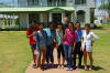 A group of PREP II students at the Ranching Heritage museum.