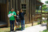 A group of PREP II students at the Ranching Heritage museum.