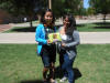 PREP I students before the egg drop.