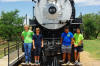 A group of PREP II students at the Ranching Heritage museum.