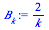 `+`(`/`(`*`(2), `*`(k)))