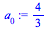 `/`(4, 3)