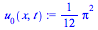 `+`(`*`(`/`(1, 12), `*`(`^`(Pi, 2))))